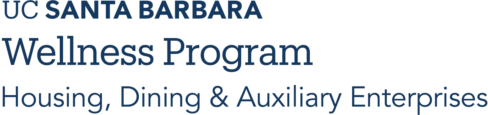 UC Santa Barbara Housing, Dining and Auxiliary Enterprises Wellness Program