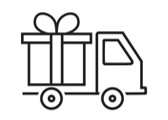 Gift on truck